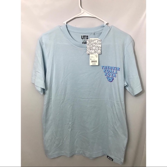 Uniqlo Tops - New BT21 UNIQLO Koya Blue T-Shirt BTS Size Small